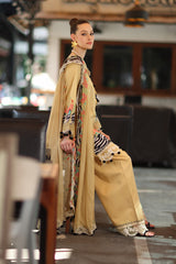 Charizma Combinations 2026 Lawn-CC6-6 Aangan the essence of lawn & chiffon