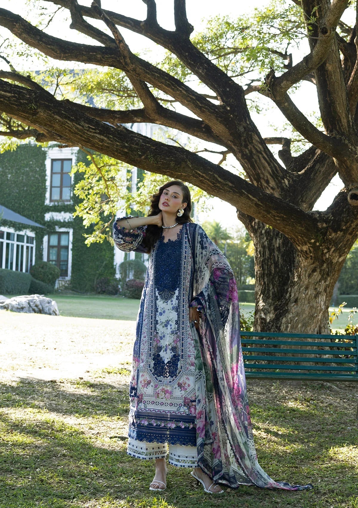 ELAF SIGNATURE LAWN=2026=2a Aangan | the Essence of Lawn & Chiffon