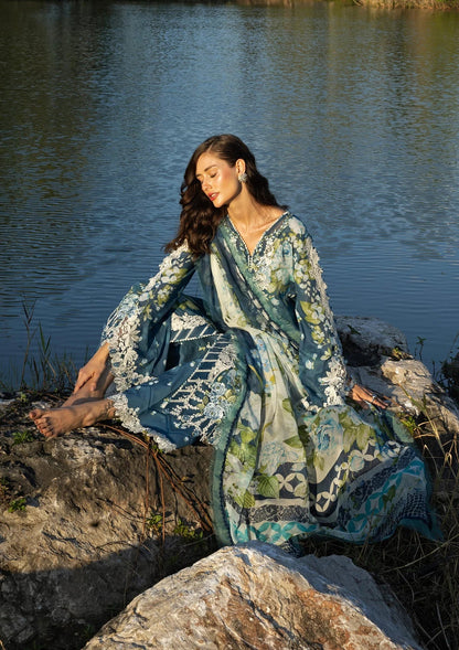 ELAF SIGNATURE LAWN=2026=7b Aangan | the Essence of Lawn & Chiffon