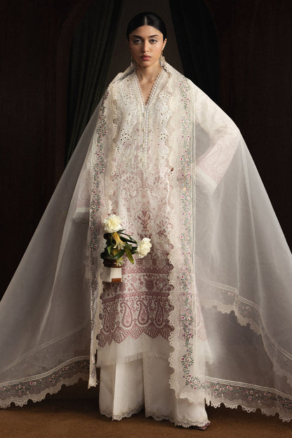 Zara Shahjahan Luxury Summer Lawn | Satori 2026-d12 Aangan | the Essence of Lawn & Chiffon