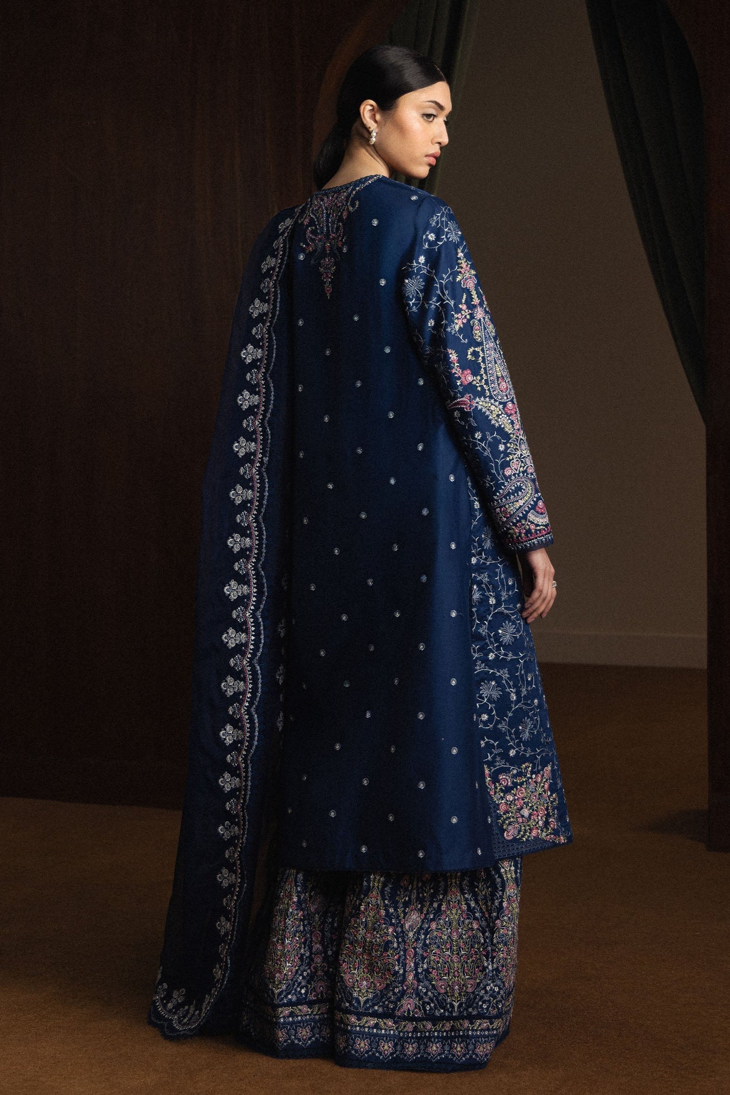 Zara Shahjahan Luxury Summer Lawn | Satori 2026-d9 Aangan | the Essence of Lawn & Chiffon