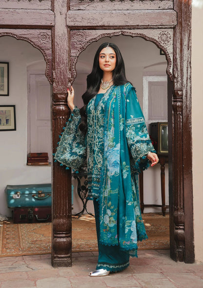 KAHF LUXURY LAWN 2026 =5A Aangan | the Essence of Lawn & Chiffon