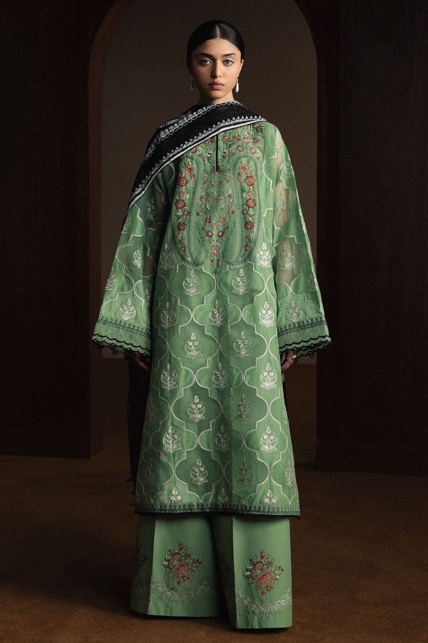 Zara Shahjahan Luxury Summer Lawn | Satori 2026-d6 Aangan | the Essence of Lawn & Chiffon