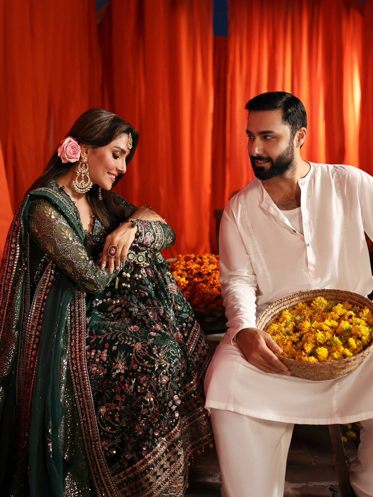NUREH JHUMRO FESTIVE COLLECTION Aangan.the essence of lawn & chiffon