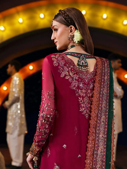 NUREH JHUMRO FESTIVE COLLECTION Aangan.the essence of lawn & chiffon
