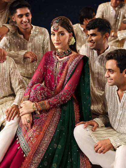 NUREH JHUMRO FESTIVE COLLECTION Aangan.the essence of lawn & chiffon