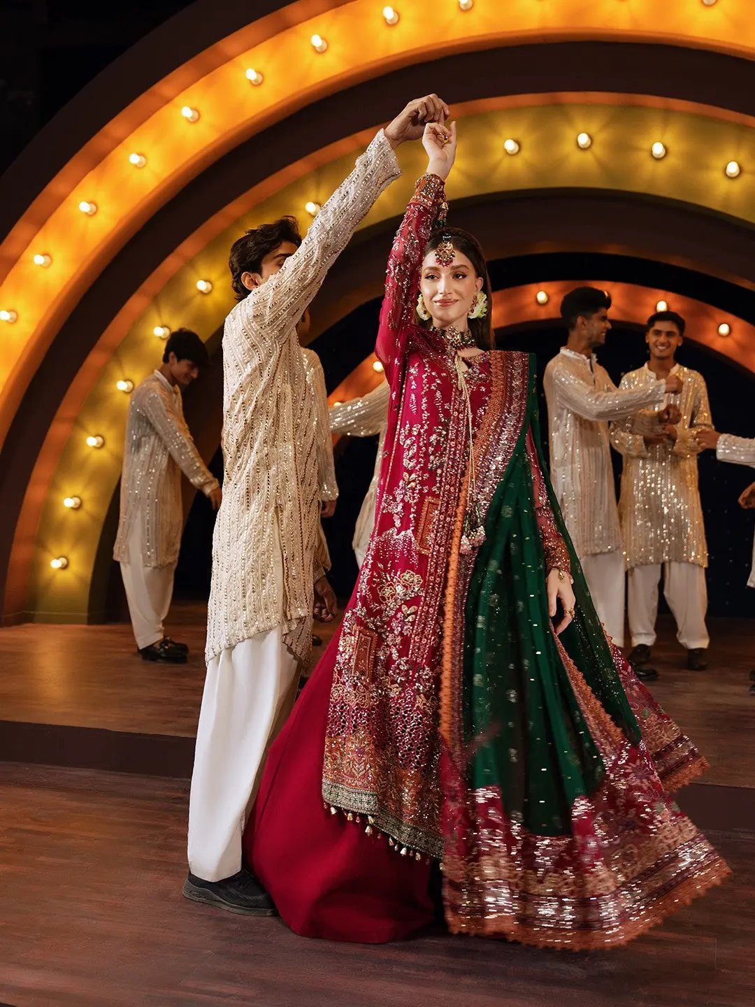 NUREH JHUMRO FESTIVE COLLECTION Aangan.the essence of lawn & chiffon