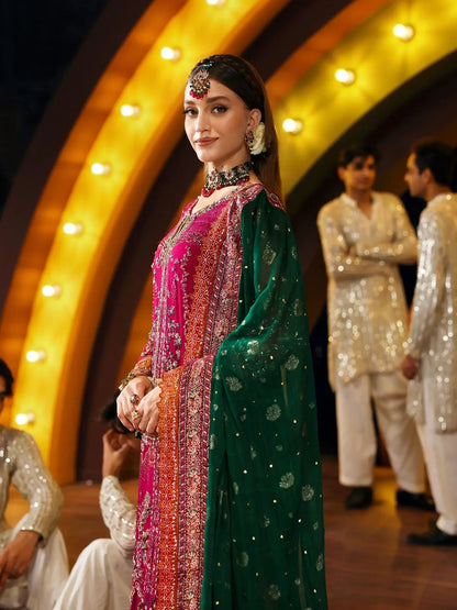 NUREH JHUMRO FESTIVE COLLECTION Aangan.the essence of lawn & chiffon