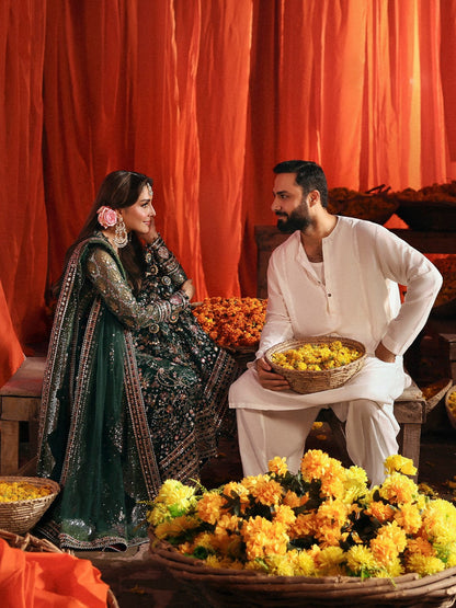 NUREH JHUMRO FESTIVE COLLECTION Aangan.the essence of lawn & chiffon