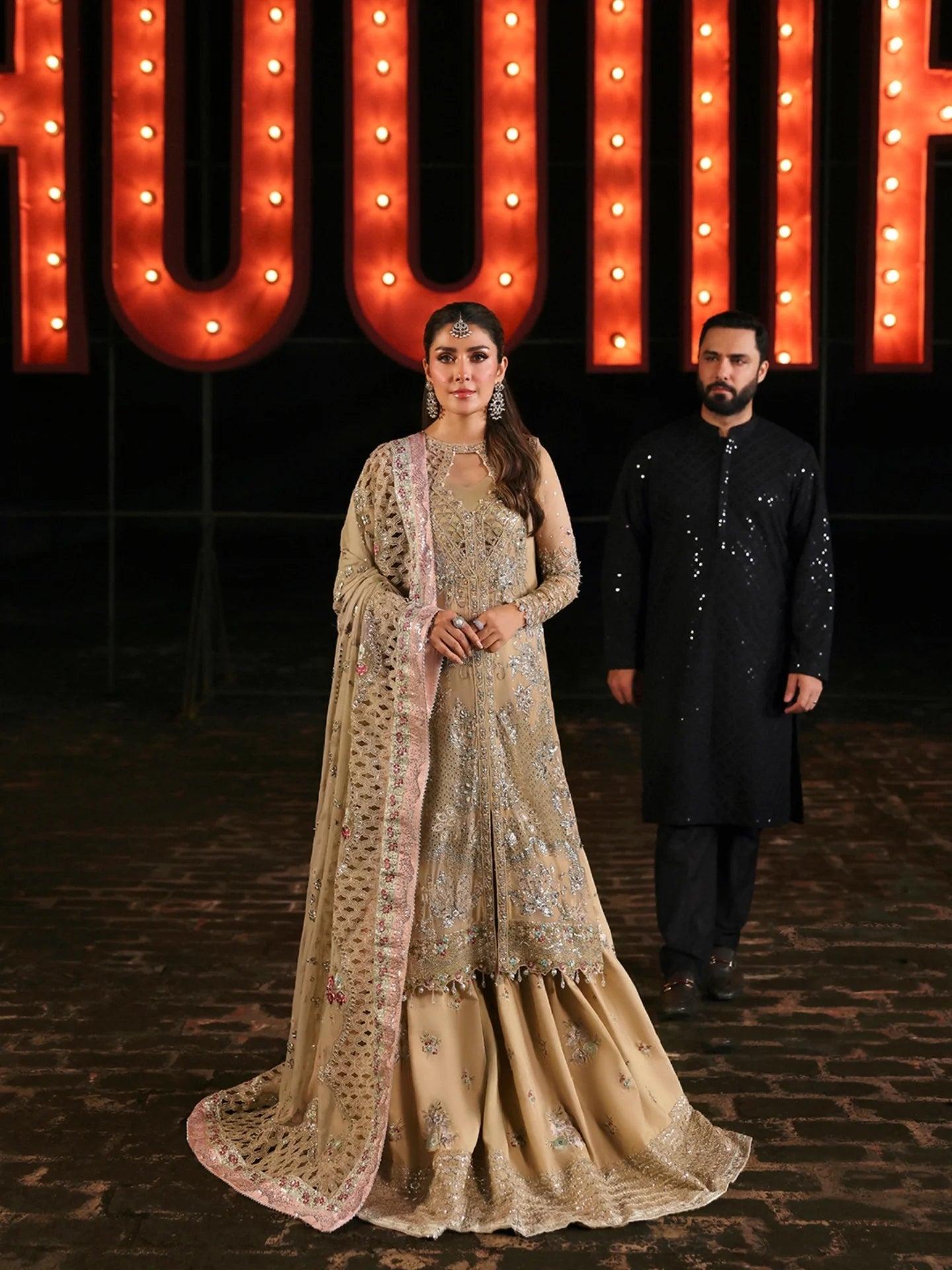 NUREH JHUMRO FESTIVE COLLECTION Aangan.the essence of lawn & chiffon