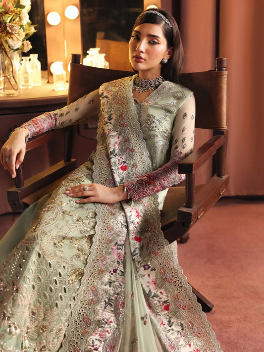 NUREH JHUMRO FESTIVE COLLECTION Aangan.the essence of lawn & chiffon