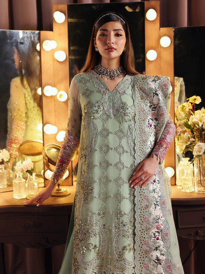NUREH JHUMRO FESTIVE COLLECTION Aangan.the essence of lawn & chiffon