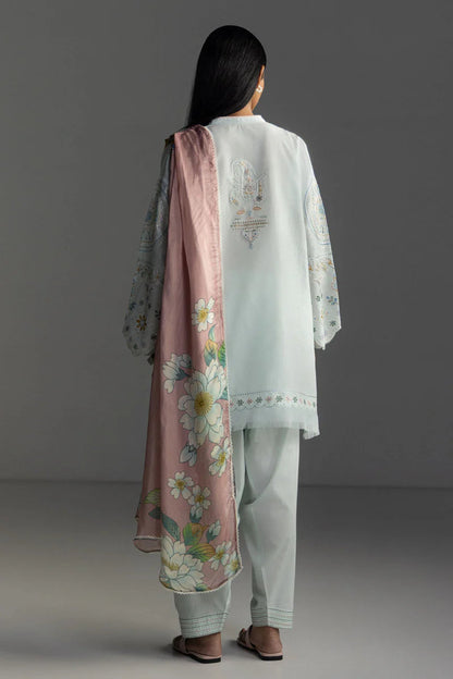 Coco Lawn By Zara Shahjhan 2026=7b Aangan the essence of lawn & chiffon