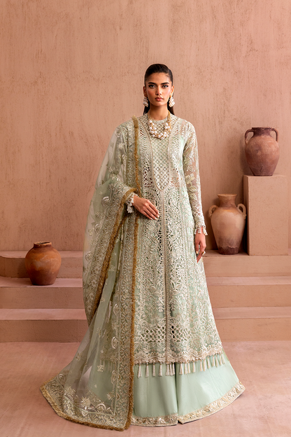 “Authentic Eman Adeel salwar suit – elegant chiffon outfit for weddings and parties, buy now in Punjab