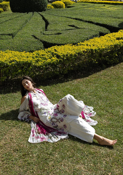 ELAF SIGNATURE LAWN=2026=1a Aangan | the Essence of Lawn & Chiffon