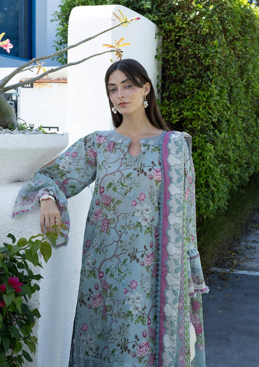 Elaf Prints Lawn Vol 1 2026=8A EIRINI BLOOM Aangan the essence of lawn & chiffon