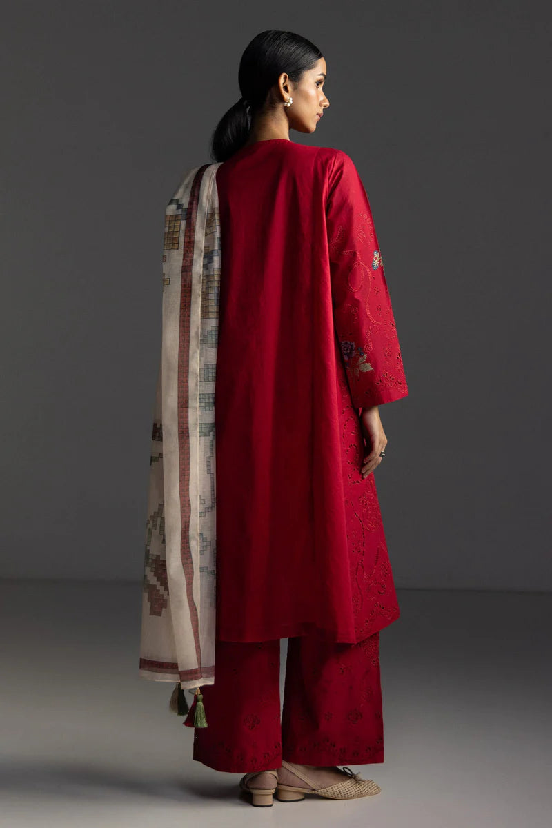 Coco Lawn By Zara Shahjhan 2026=10A Aangan the essence of lawn & chiffon