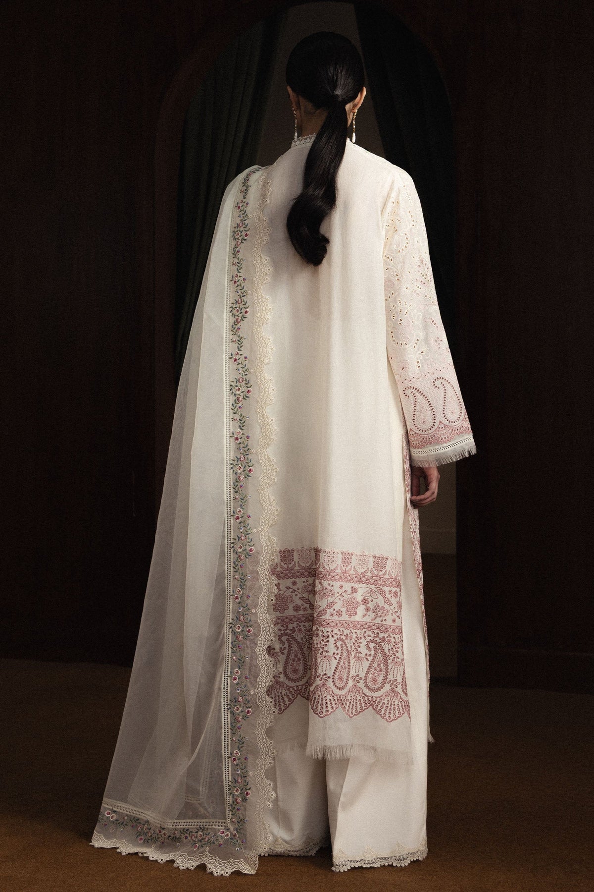 Zara Shahjahan Luxury Summer Lawn | Satori 2026-d12 Aangan | the Essence of Lawn & Chiffon