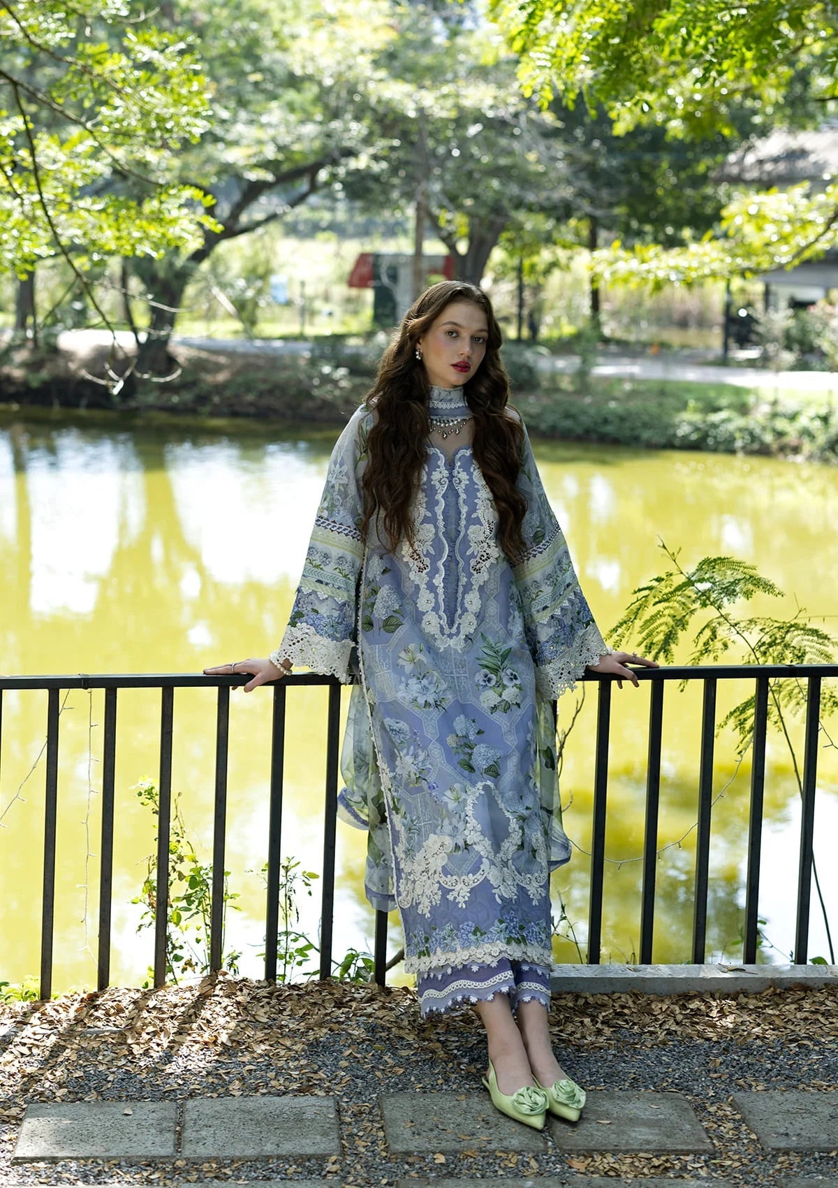 ELAF SIGNATURE LAWN=2026=8b Aangan | the Essence of Lawn & Chiffon
