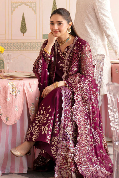 Nureh NL-97 Nur unstitched Pakistani suit view 3