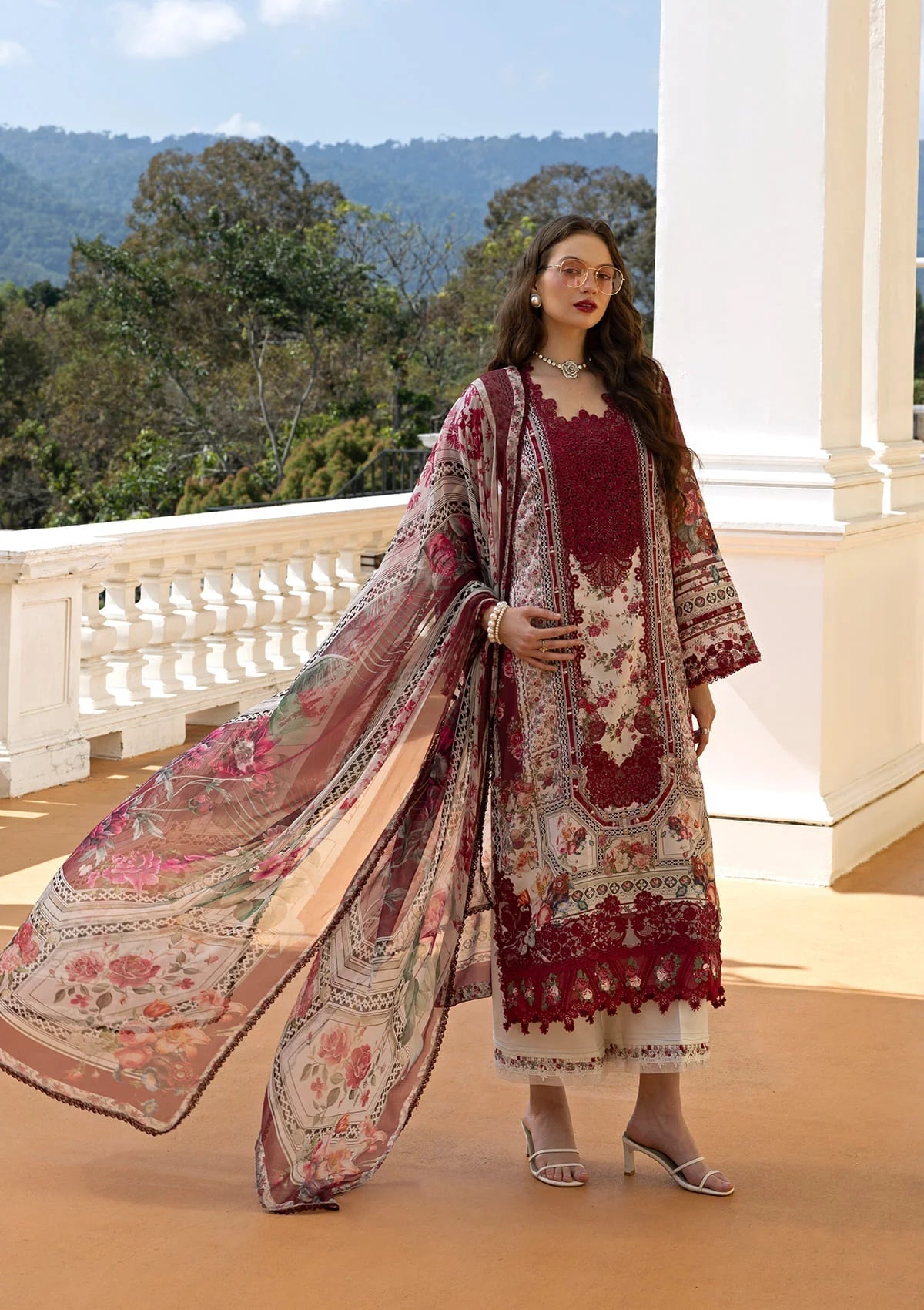 ELAF SIGNATURE LAWN=2026=2b Aangan | the Essence of Lawn & Chiffon