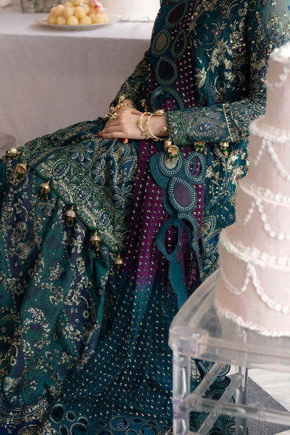 Nureh NL-94 Amania unstitched Pakistani suit view 3