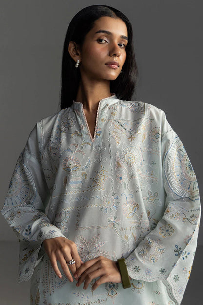 Coco Lawn By Zara Shahjhan 2026=7b Aangan the essence of lawn & chiffon