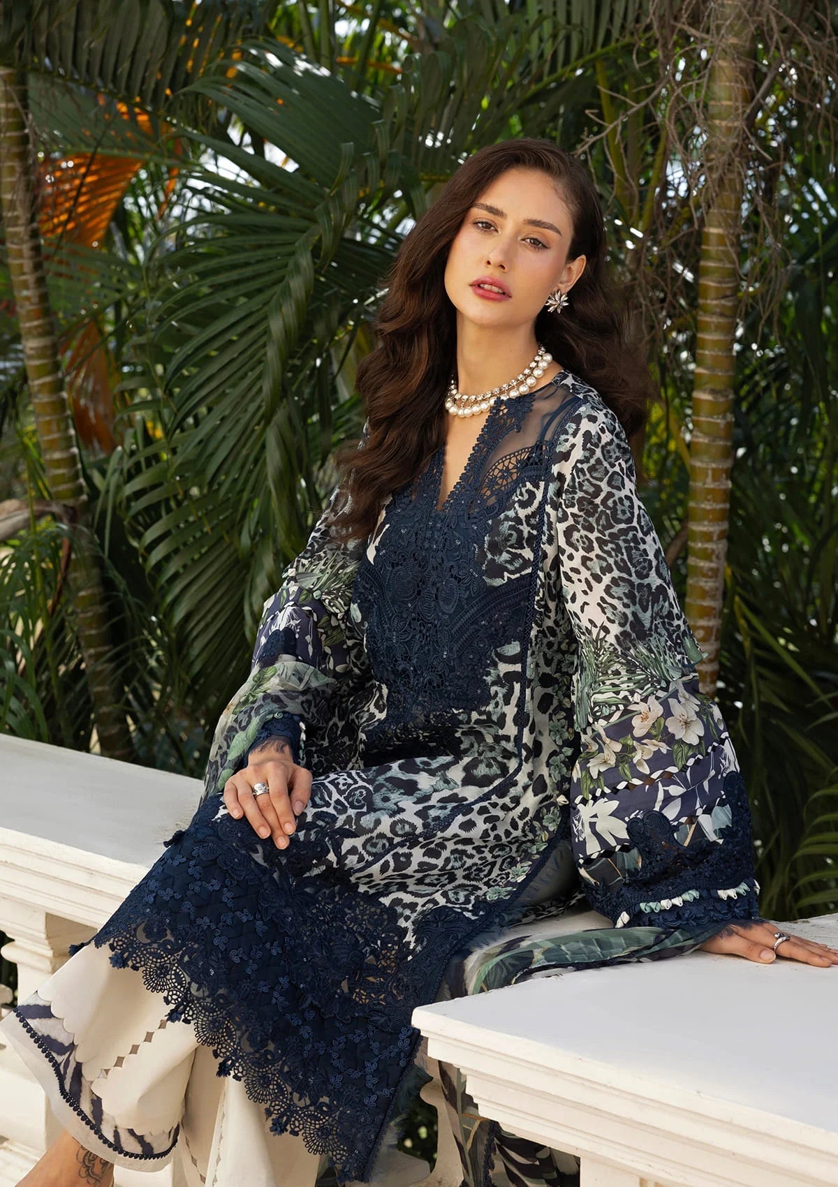 ELAF SIGNATURE LAWN=2026=3b Aangan | the Essence of Lawn & Chiffon