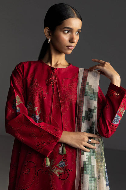 Coco Lawn By Zara Shahjhan 2026=10A Aangan the essence of lawn & chiffon