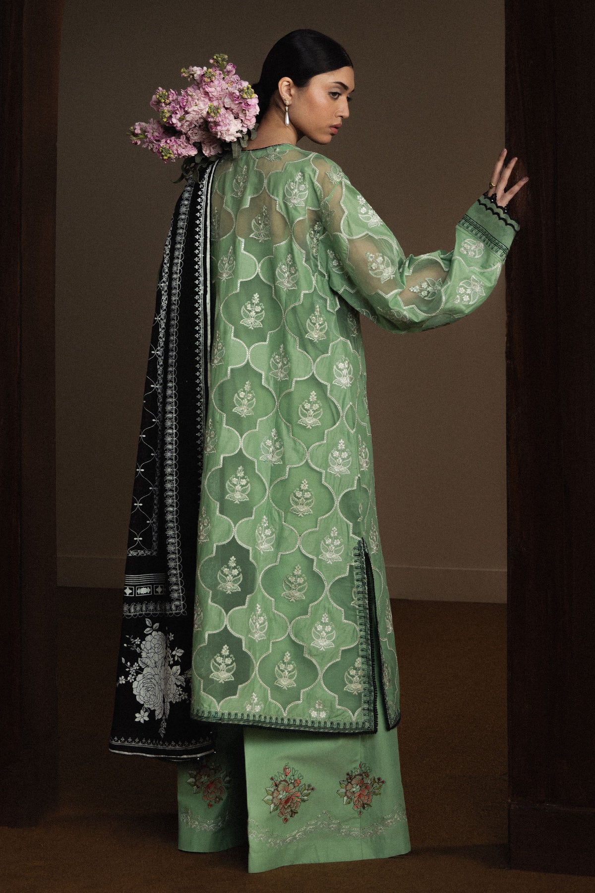 Zara Shahjahan Luxury Summer Lawn | Satori 2026-d6 Aangan | the Essence of Lawn & Chiffon