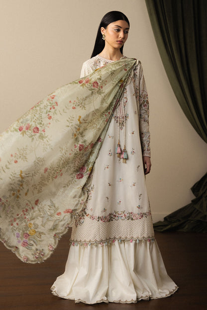 Zara Shahjahan Luxury Summer Lawn | Satori 2026-d5 Aangan | the Essence of Lawn & Chiffon