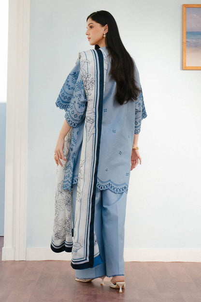 Coco by Zara Shahjahan Embroidered lawn suits 2025 - 6B