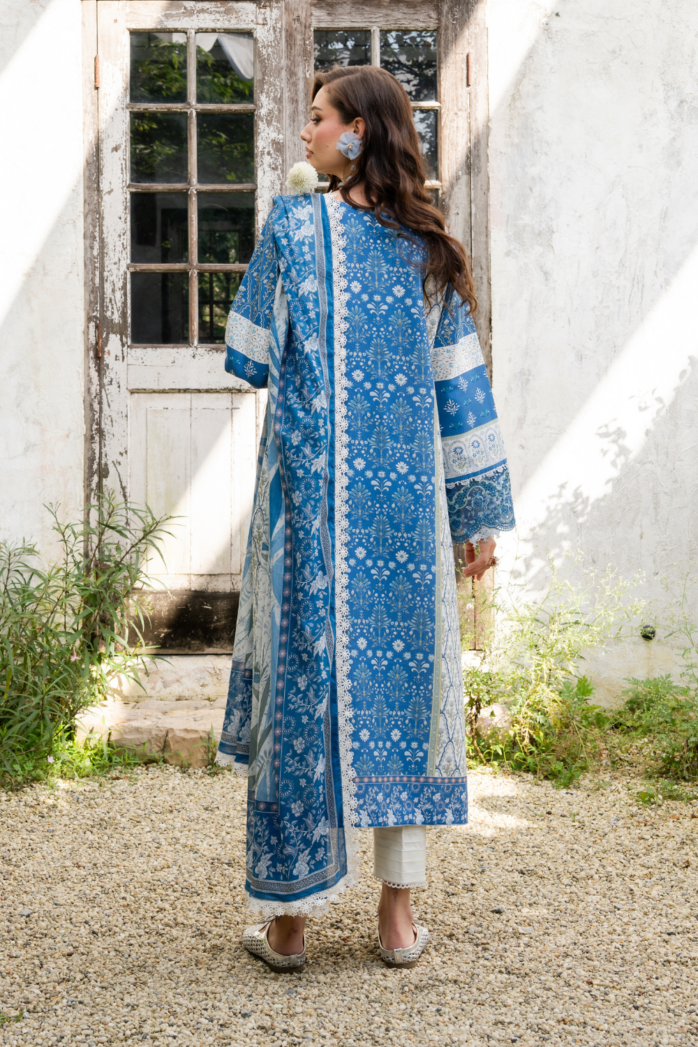 Aabyan Shezlin Chikankari Edit '26=evara Aangan the essence of lawn & chiffon