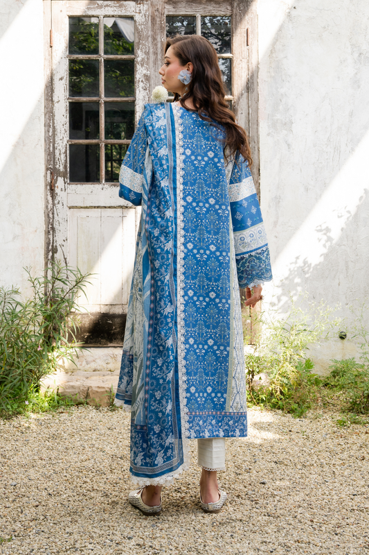 Aabyan Shezlin Chikankari Edit '26=evara Aangan the essence of lawn & chiffon