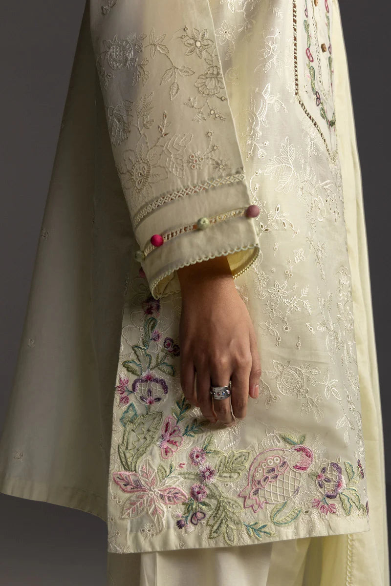 Coco Lawn By Zara Shahjhan 2026=8B Aangan the essence of lawn & chiffon