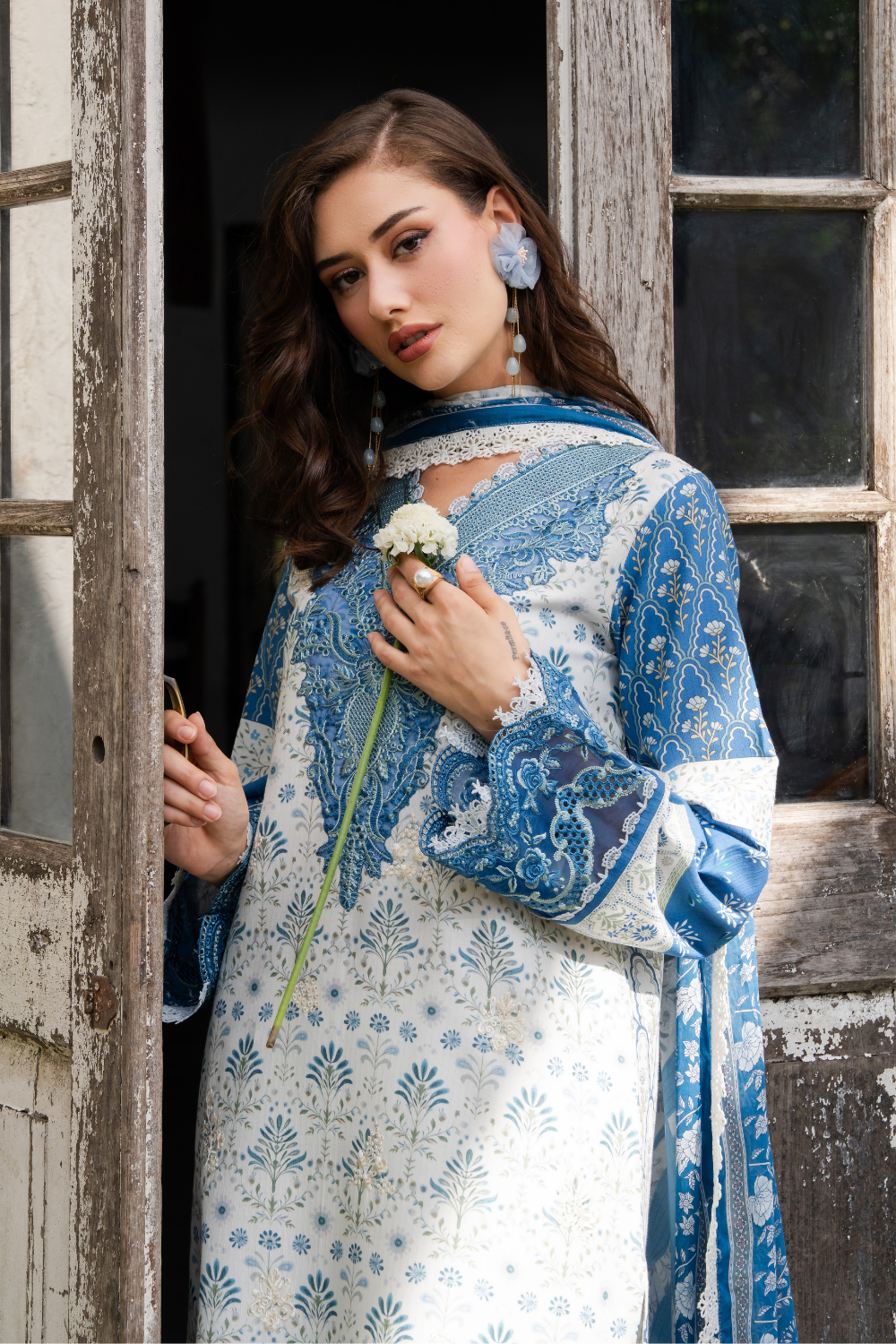 Aabyan Shezlin Chikankari Edit '26=evara Aangan the essence of lawn & chiffon