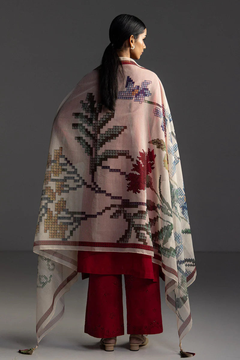 Coco Lawn By Zara Shahjhan 2026=10A Aangan the essence of lawn & chiffon