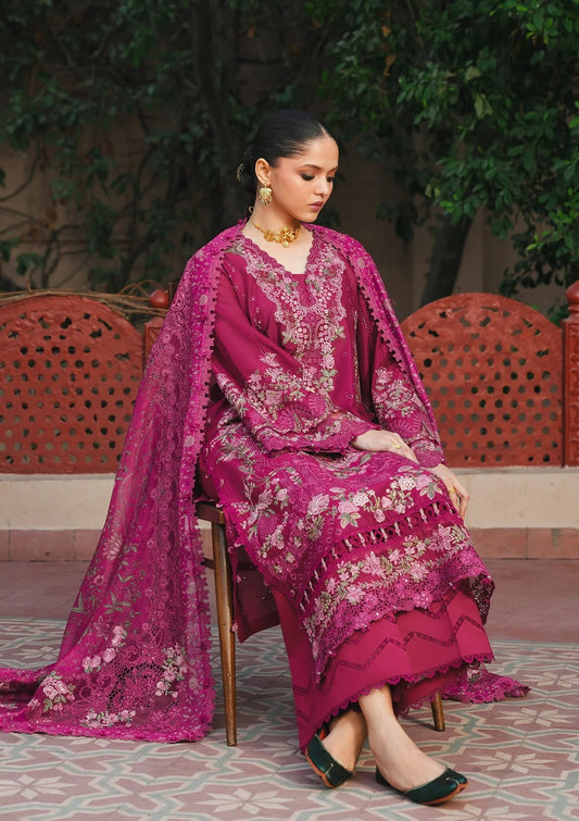 KAHF LUXURY LAWN 2026 =7A Aangan | the Essence of Lawn & Chiffon