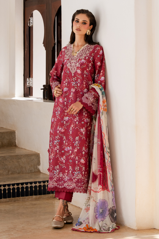 Aabyan Shezlin Chikankari Edit '26=AMARA Aangan the essence of lawn & chiffon