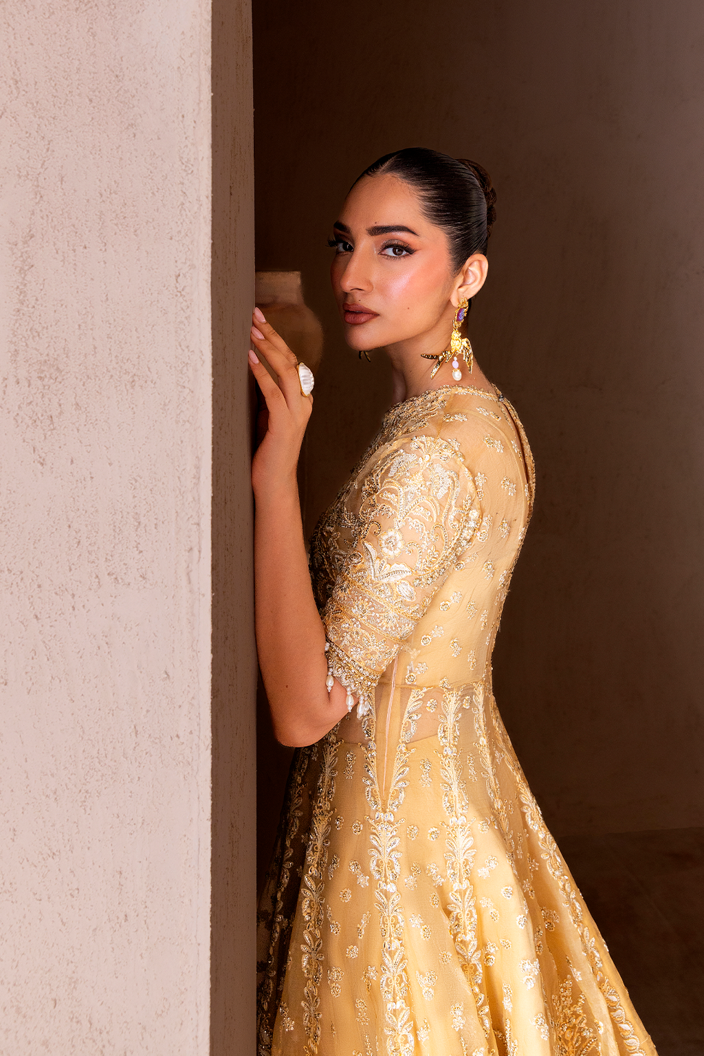 Eman Adeel Clay & Couture-SEREN Aangan the essence of lawn & chiffon