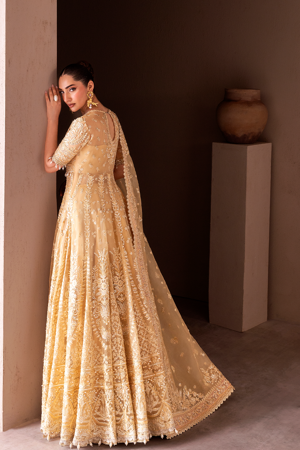 Eman Adeel Clay & Couture-SEREN Aangan the essence of lawn & chiffon