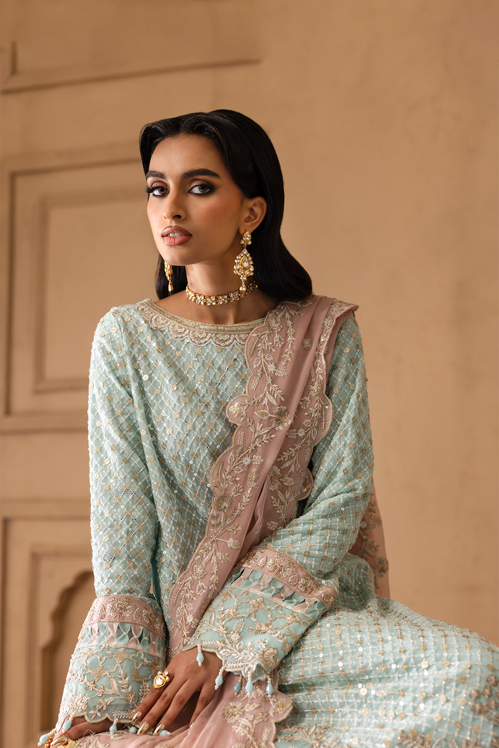• 	Emaan Adeel festive chiffon original Pakistani suits online
• 	Buy Emaan Adeel chiffon salwar kameez for wedding