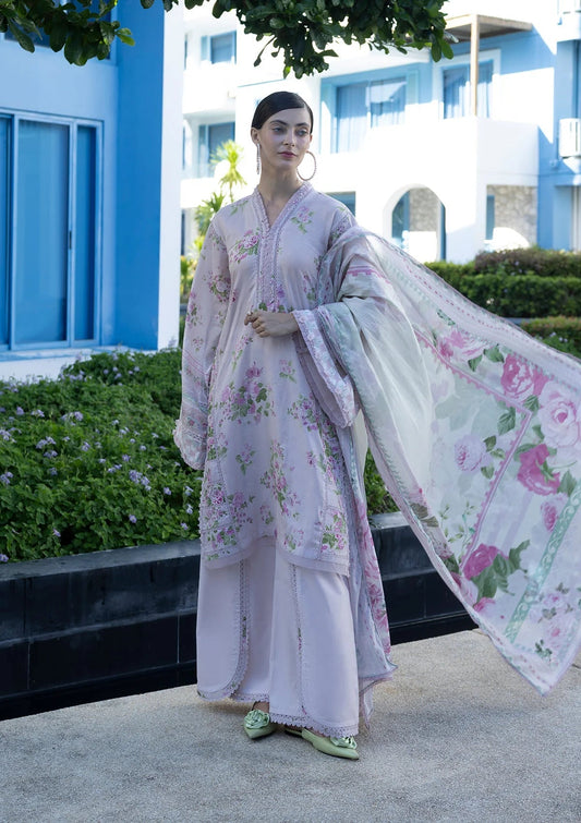 Elaf Prints Lawn Vol 1 2026=4B DOLL ME UP Aangan the essence of lawn & chiffon