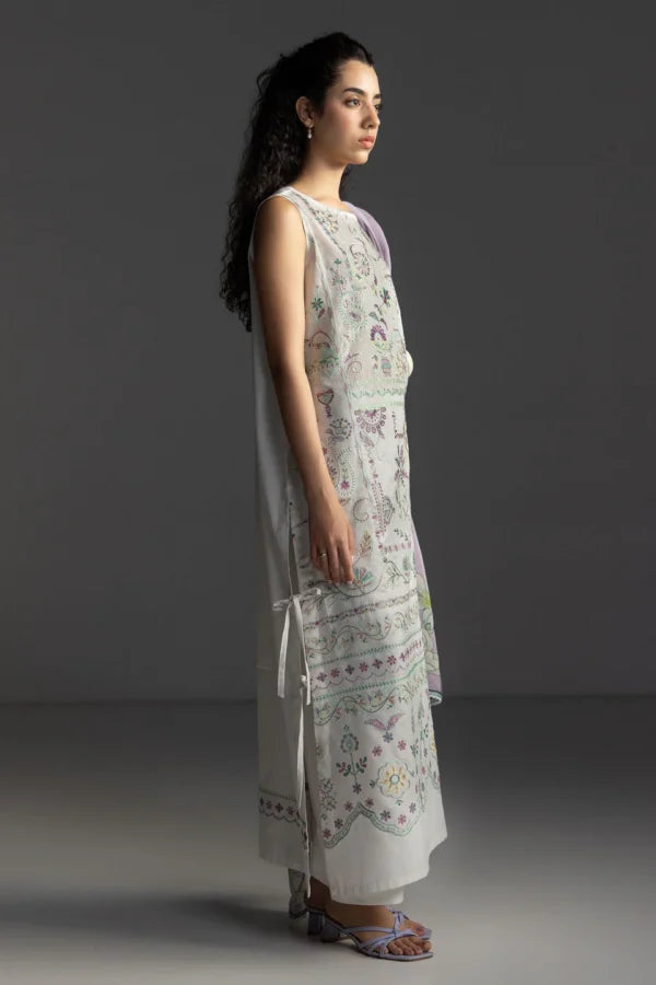Coco Lawn By Zara Shahjhan 2026=7a Aangan the essence of lawn & chiffon