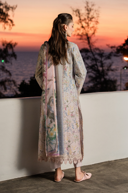 Aabyan Shezlin Chikankari Edit '26=RIVANA (AZ-07 Aangan the essence of lawn & chiffon