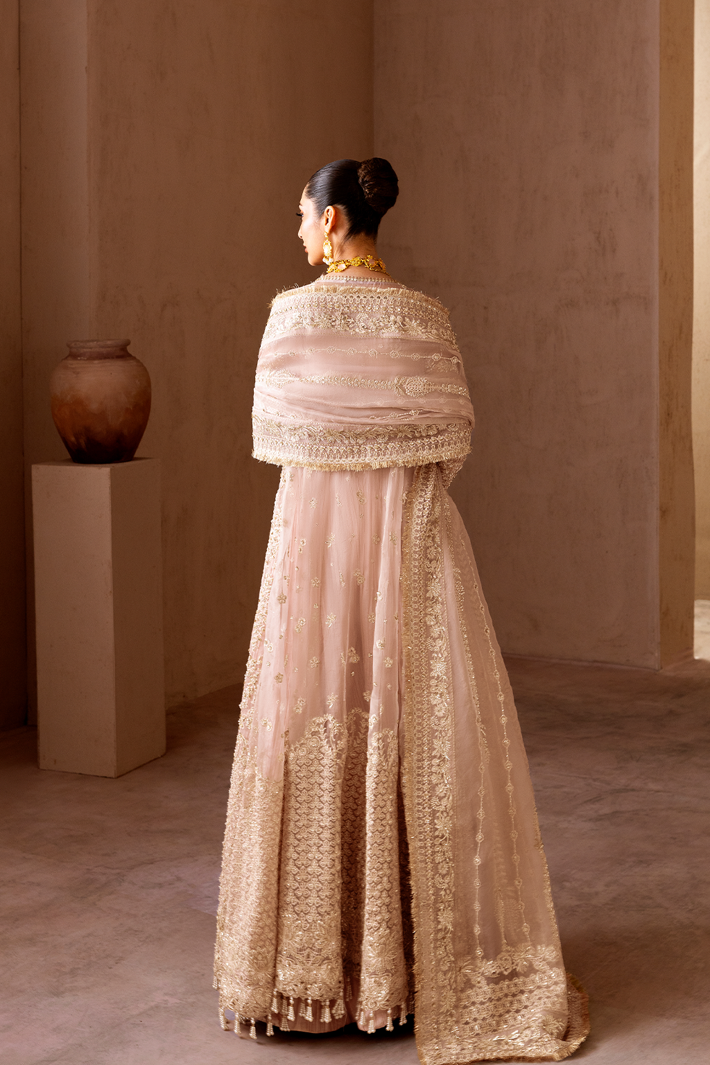 Eman Adeel Clay & Couture-CLESTIAL Aangan the essence of lawn & chiffon
