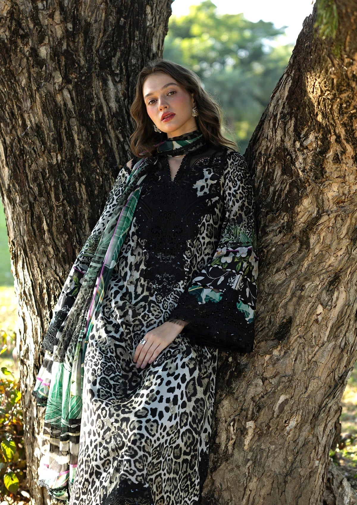 ELAF SIGNATURE LAWN=2026=3a Aangan | the Essence of Lawn & Chiffon