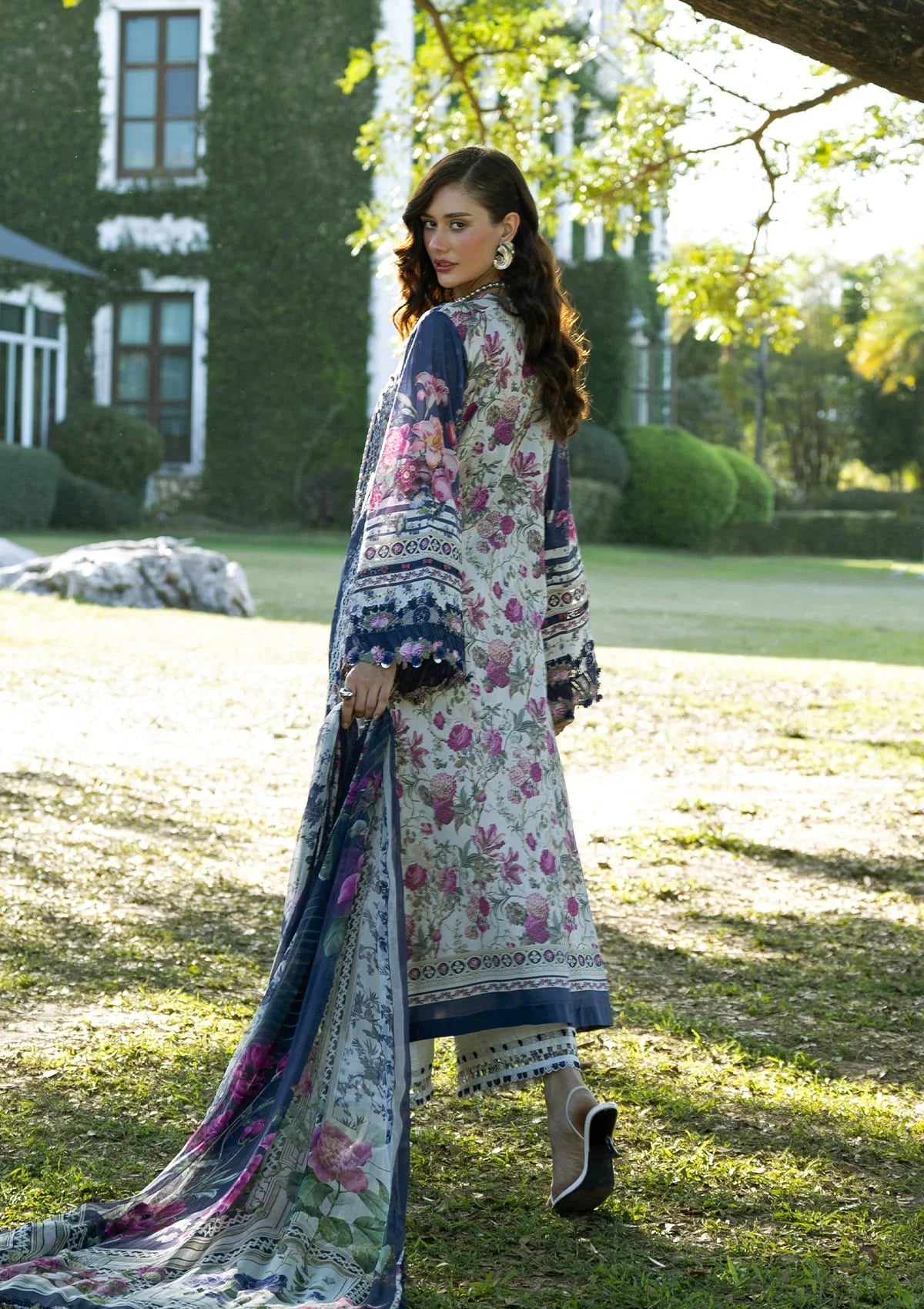 ELAF SIGNATURE LAWN=2026=2a Aangan | the Essence of Lawn & Chiffon