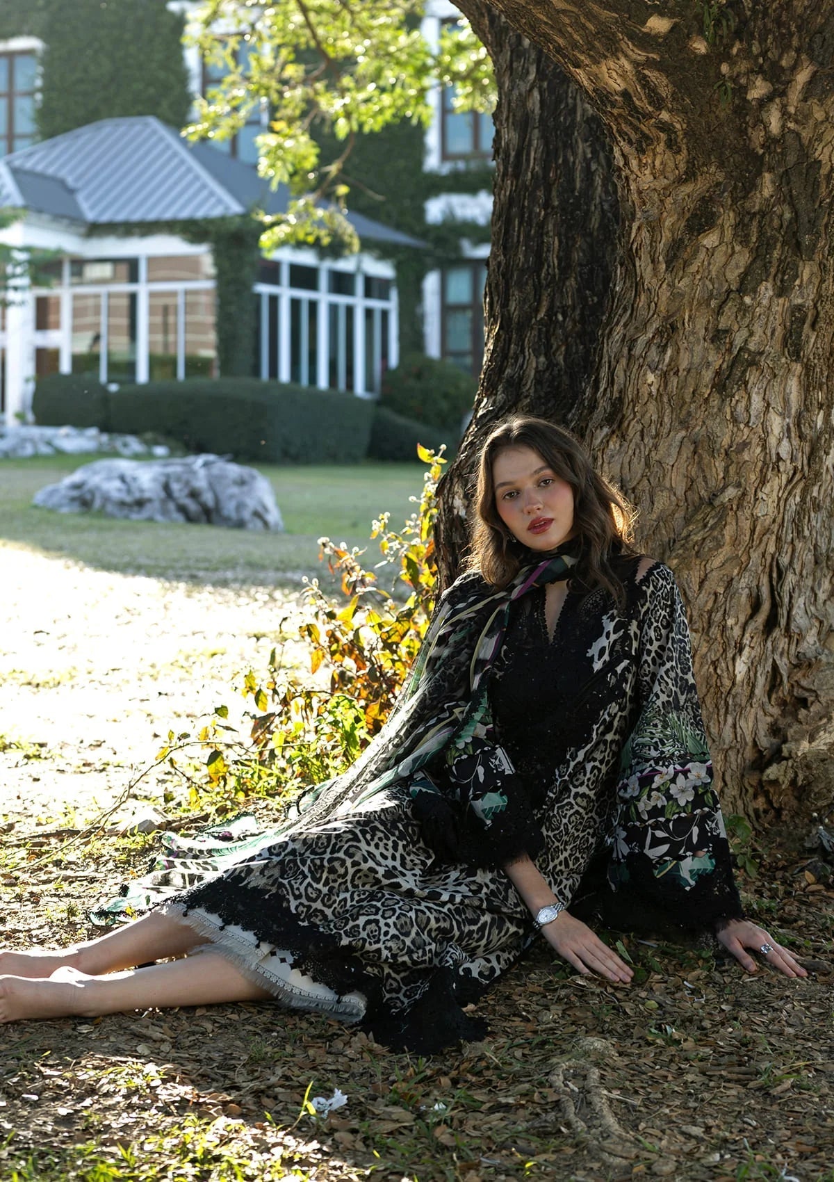 ELAF SIGNATURE LAWN=2026=3a Aangan | the Essence of Lawn & Chiffon