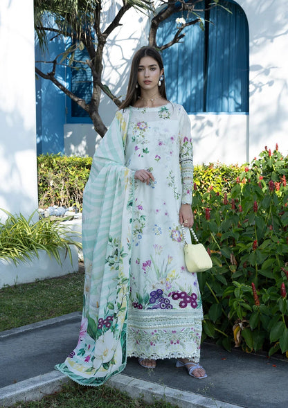 Elaf Prints Lawn Vol 1 2026=7B MOON FLOWER Aangan the essence of lawn & chiffon